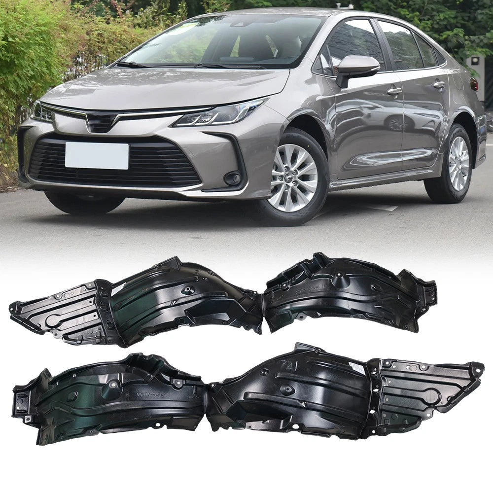 Set of 2 Front Bumper Inner Fender Liners for Toyota Corolla (2020–2022)