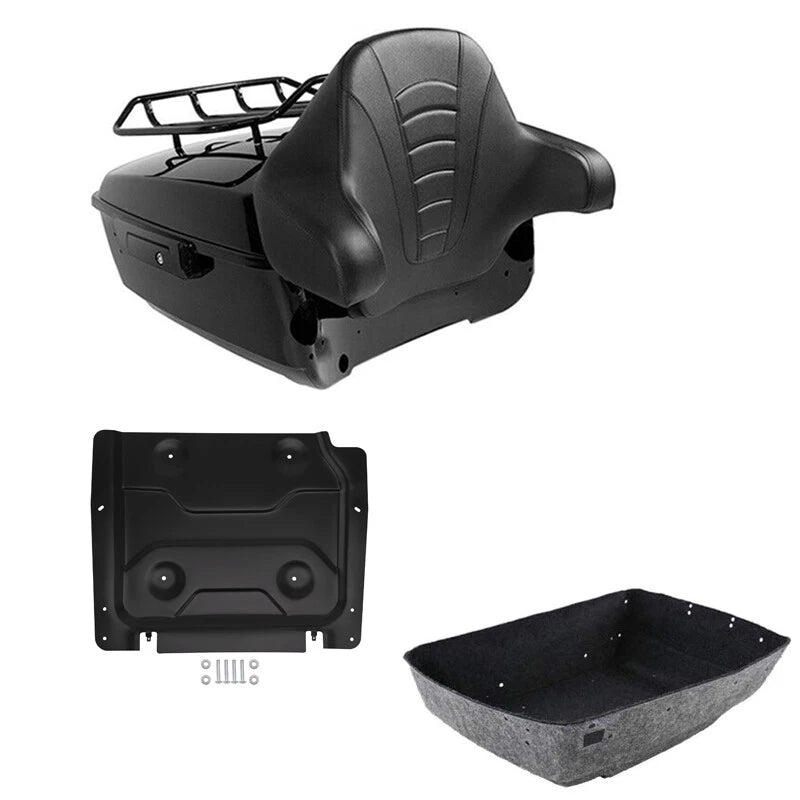 Backrest Pad Base Plate for Harley Road Street Glide (2014–2026)