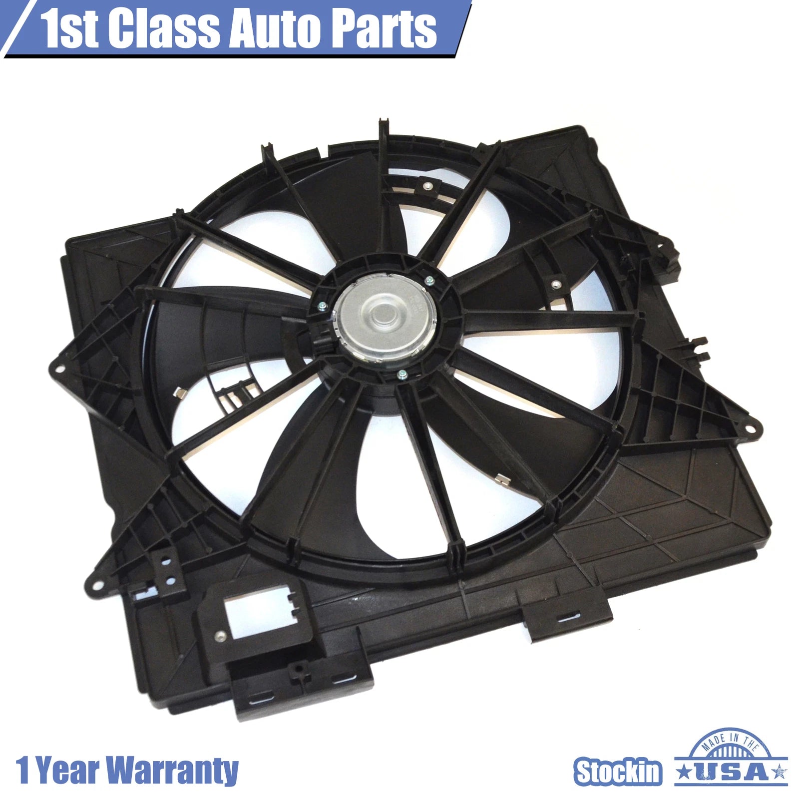 Cooling Fan Assembly for Cadillac CTS STS SRX (2008-2013)