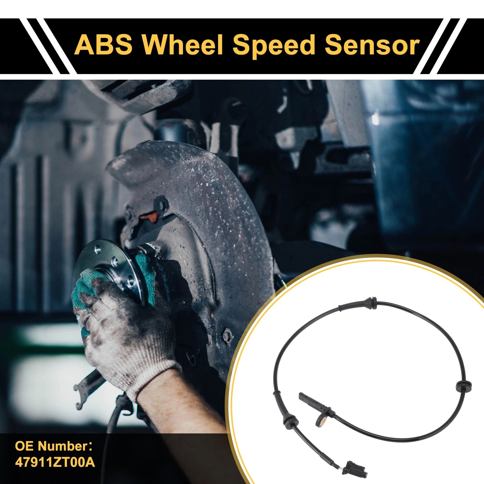ABS Wheel Speed Sensor No. 47911ZT00A for Nissan Sylphy (2000–2023)