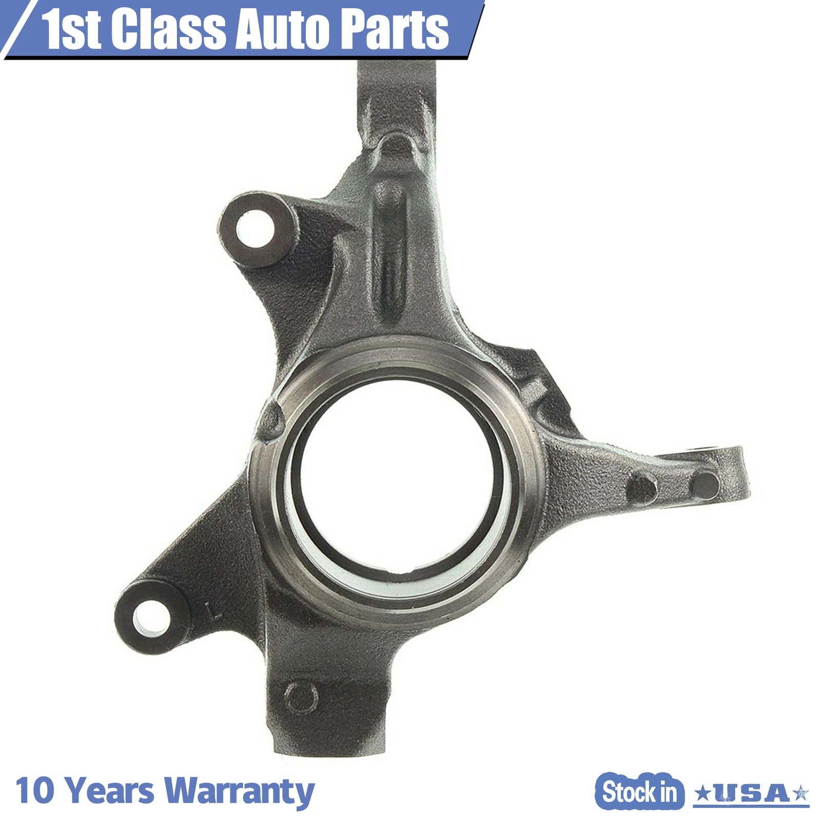 Set of 2 Front Left Steering Knuckles for Ford Edge Lincoln MKX (2007–2015)