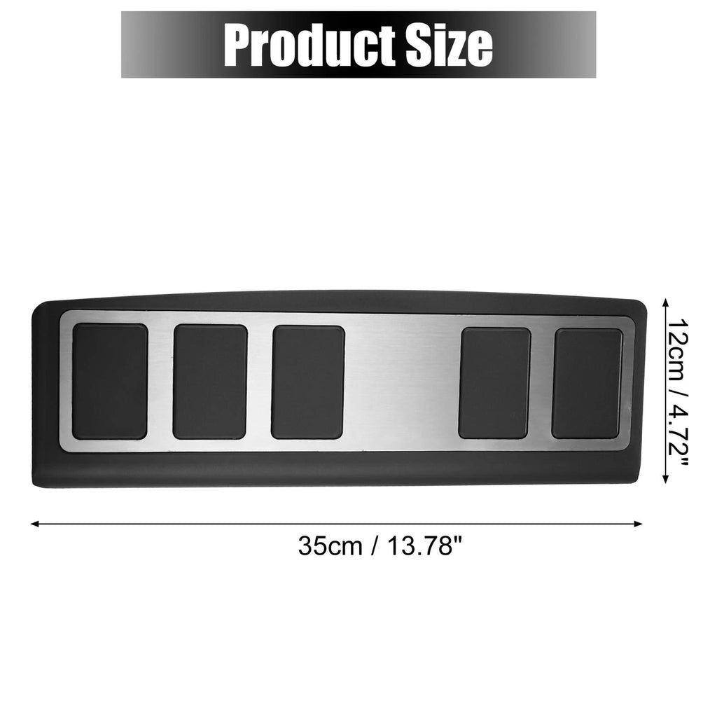 Foot Rest Pedal Cover for Ford Mustang Mach-E (2021–2022) Stainless Steel