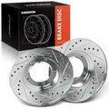 Front Side Drilled Brake Rotors for Toyota Tacoma (1995–2004)