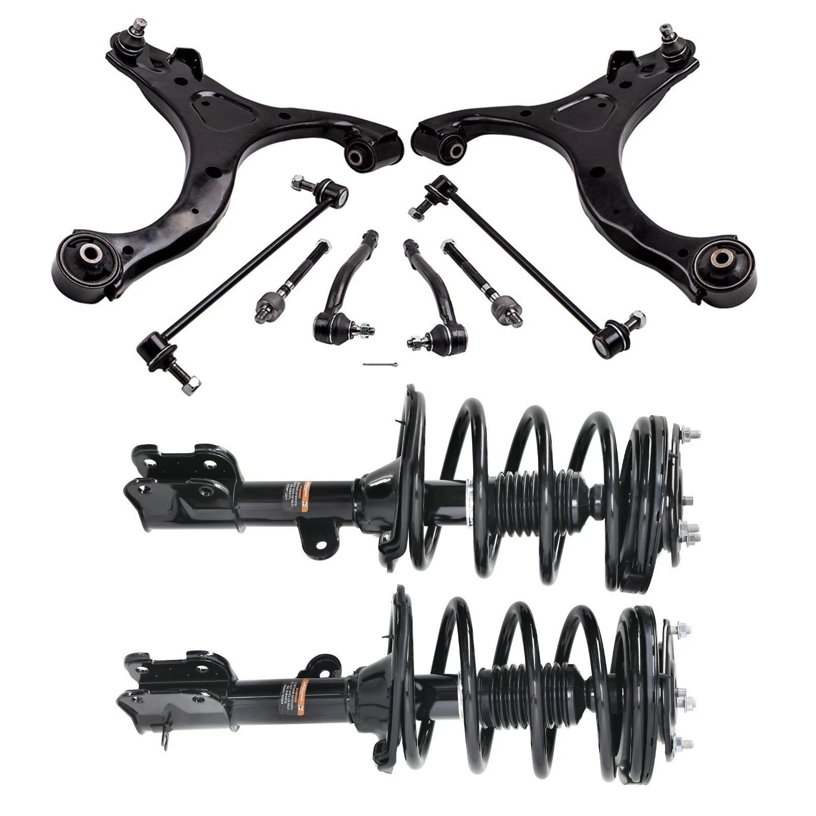 Front Struts + Control Arms for Hyundai Santa Fe (2007–2009)