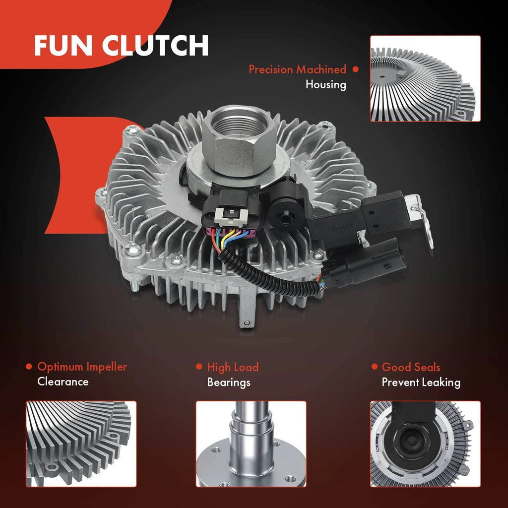 Electric Cooling Fan Clutch for Ford F-250 F-350 Super Duty (2011–2014)