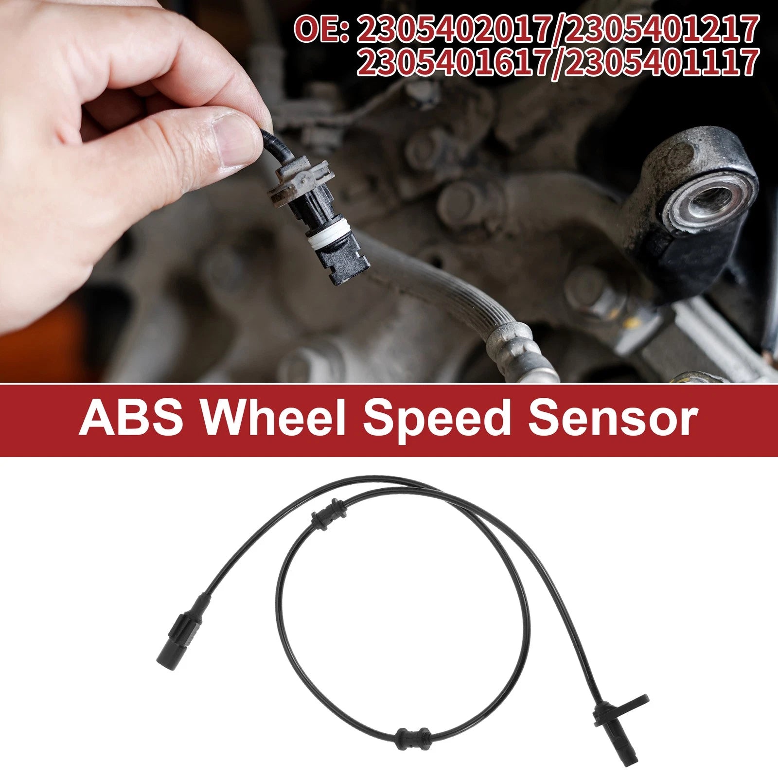 ABS Wheel Speed Sensor No. 2305401617 for Mercedes-Benz SL63 (2009–2012)