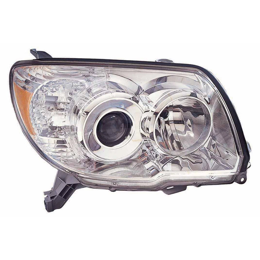 Clear Chrome Passenger Side Head Light Assembly for 2006-2009 Toyota 4Runner