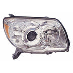 Clear Chrome Passenger Side Head Light Assembly for 2006-2009 Toyota 4Runner