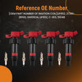 4X Ignition Coil Set w/ Iridium Spark Plugs for Kia Rio 1.6L (2012–2019)