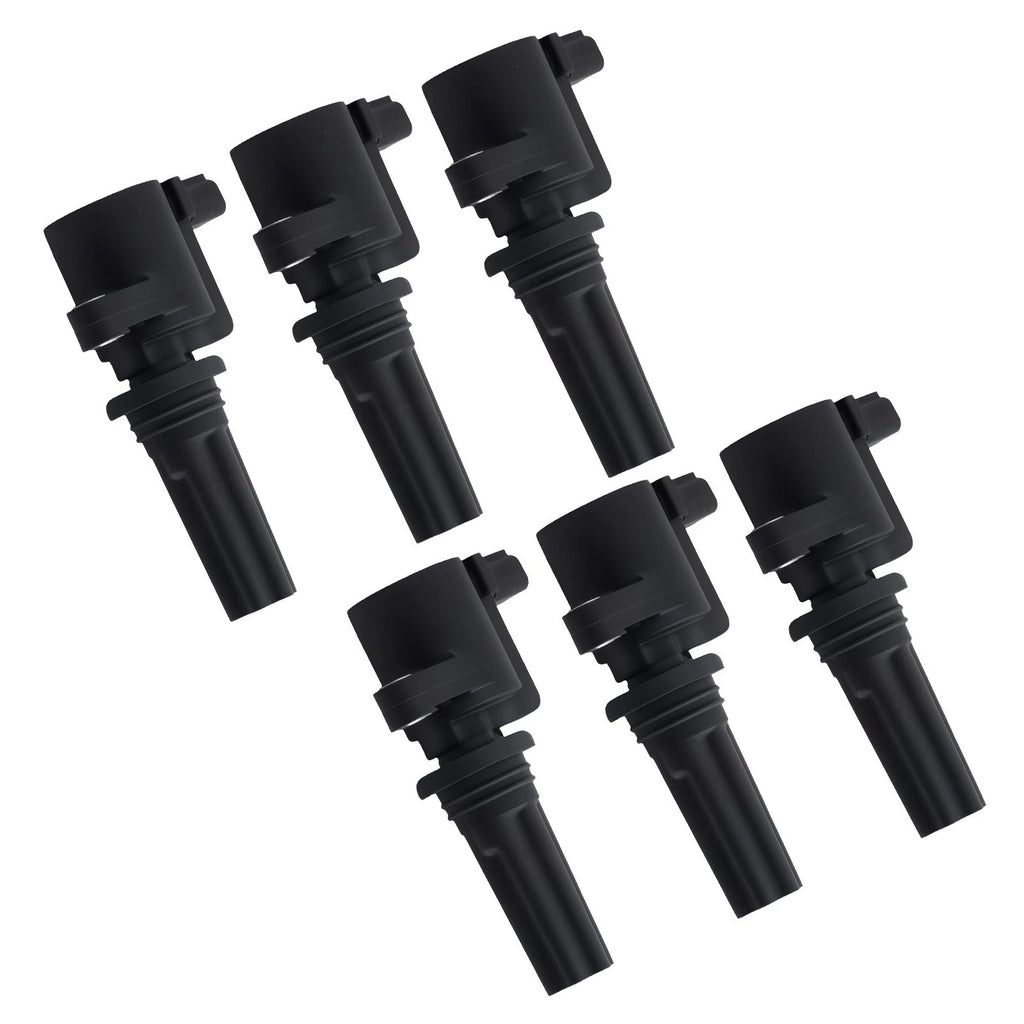 Set of 6 Coilpacks for Jaguar S-Type V6 3.0L (2000–2003) 1W4U13A366AA AJ86929