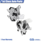 Set of 2 Door Latch Assemblies for Ford Lincoln Mark (1998–2002)