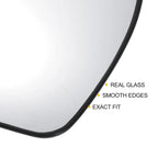Right Side Mirror Glass for Hyundai Santa Fe (2007-2012)