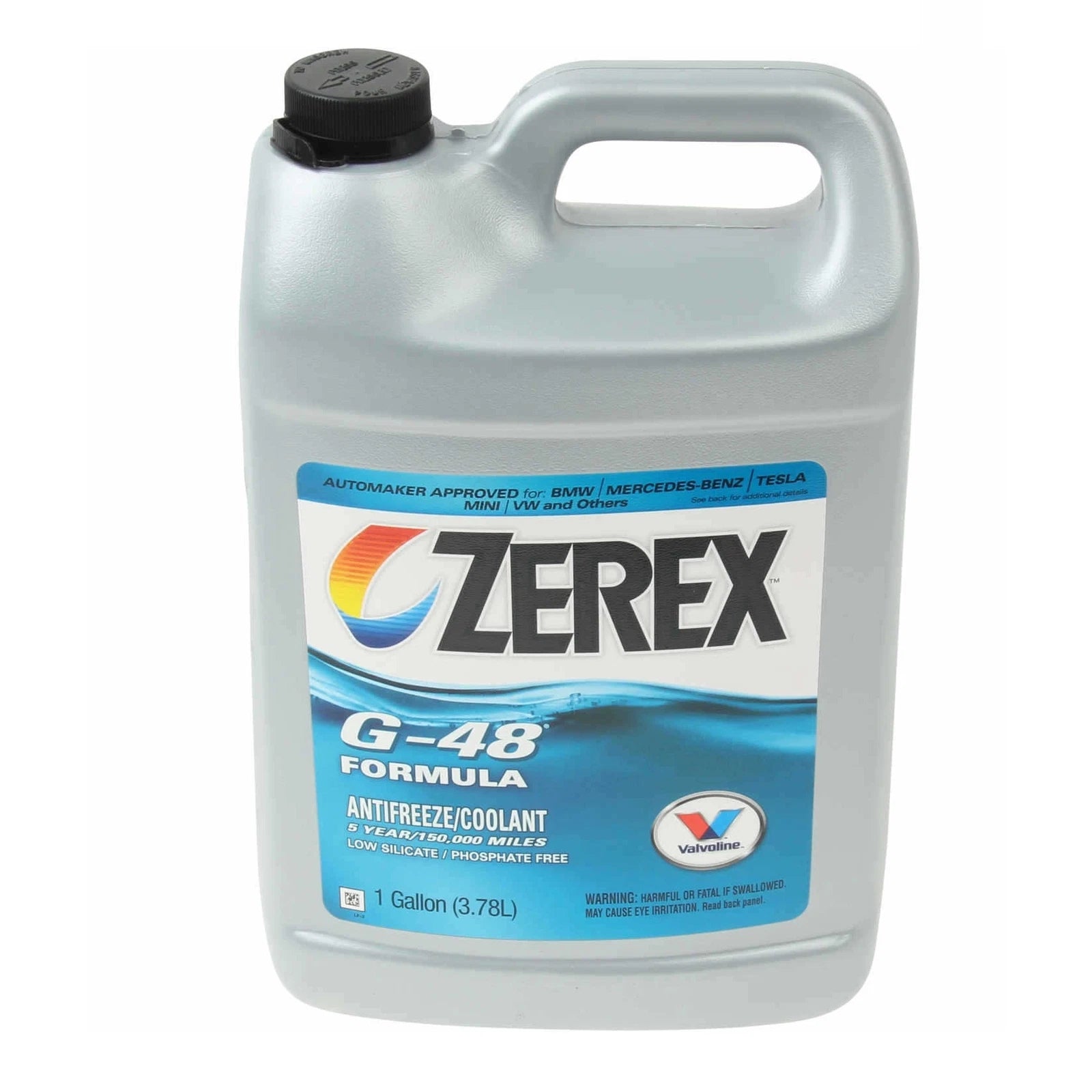 Zerex Coolant Antifreeze Blue 48 1 Gallon for BMW Dodge Volvo Mini Jaguar (N/A)