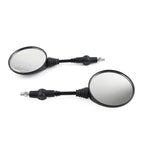 Universal 10mm Folding Side Rearview Mirrors for Dirtbike Motorcycle