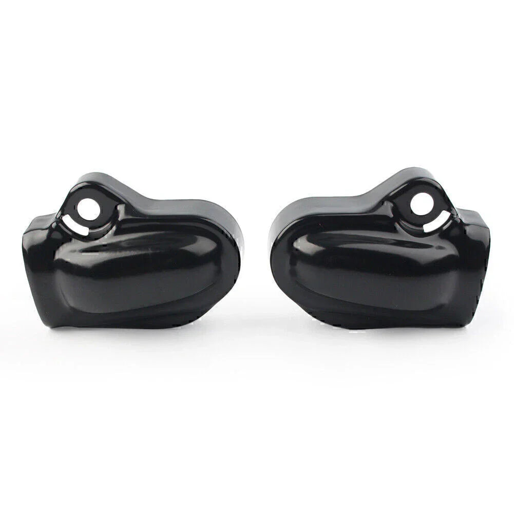 Black Bar & Shield Rear Axle Covers for Harley V-Rod VRSC Muscle (2002-2017)