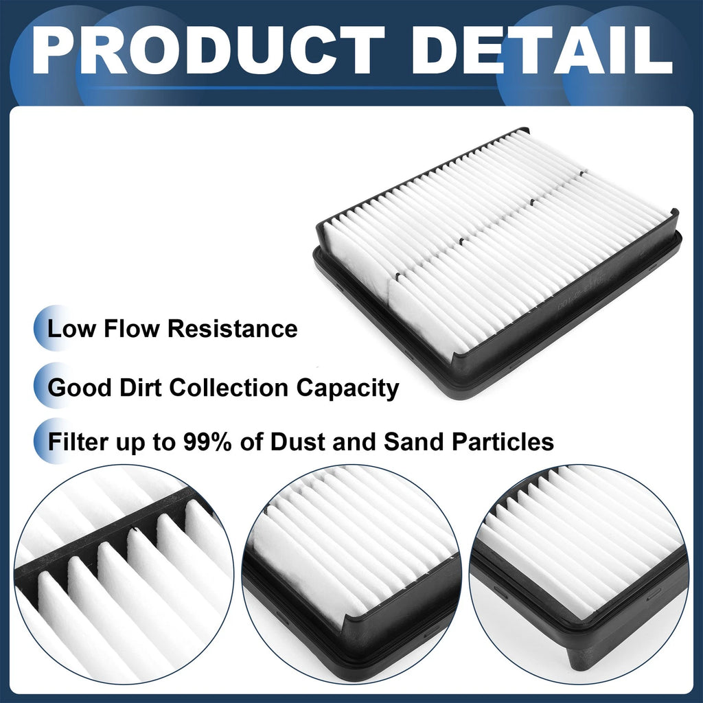Car Engine Air Filter No. 281132P100 for Kia Optima (2012–2015)
