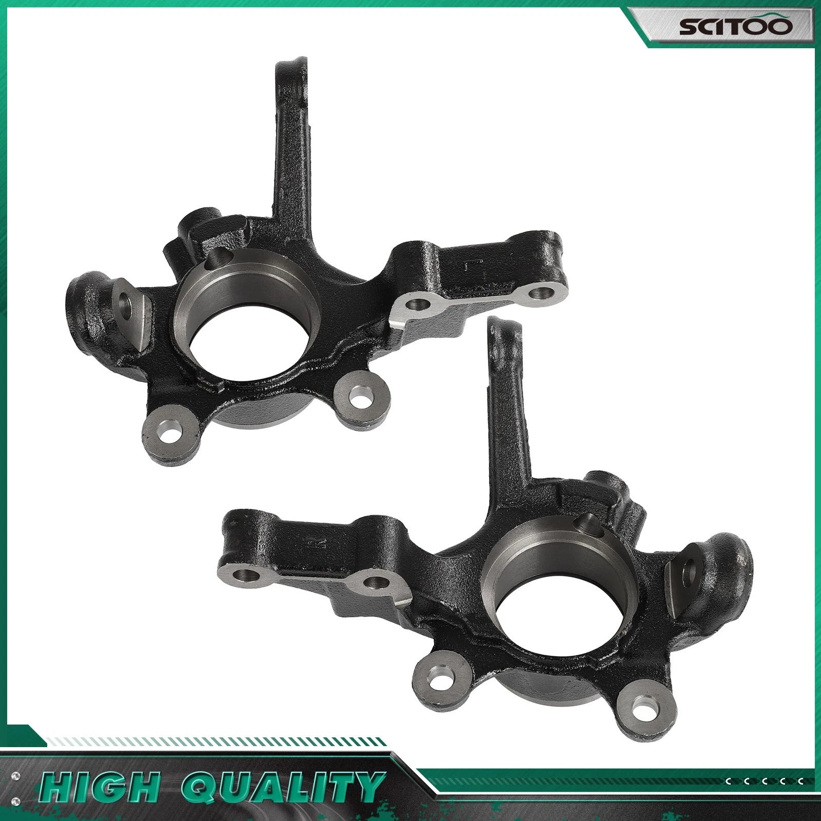 2X Front Steering Knuckle for Nissan Sentra (2000–2006)