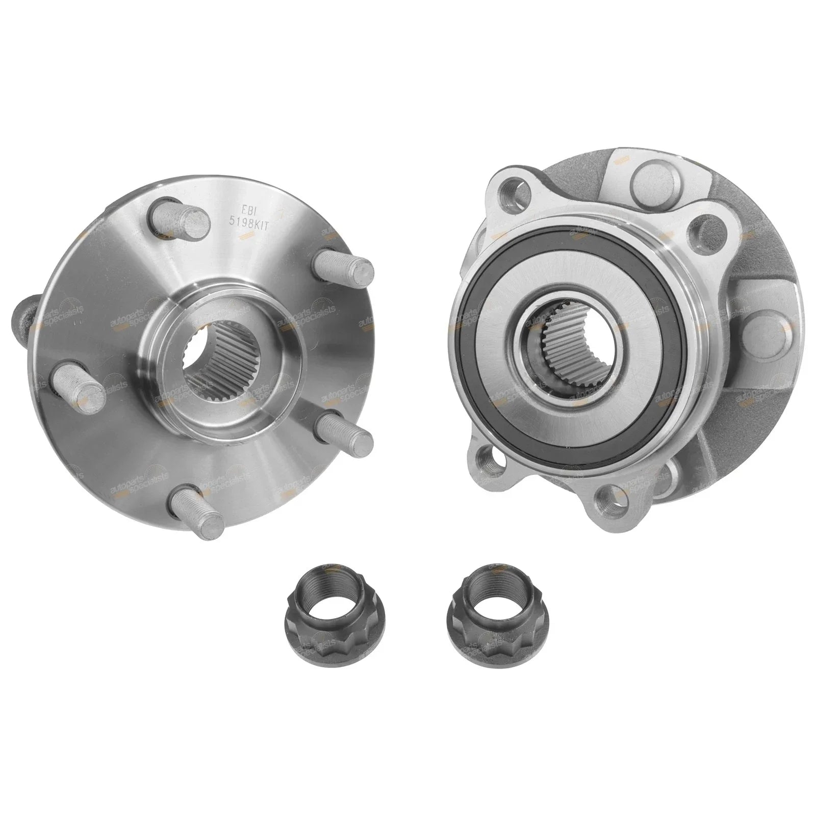 2 x Front Wheel Bearing Hubs for Toyota RAV4 ACA33 2.2L 2.4L (2005–2019)