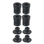 Set of 8 Handle AV Buffer + Plug Cap for (1123 791 2800, 1123 791 7300)