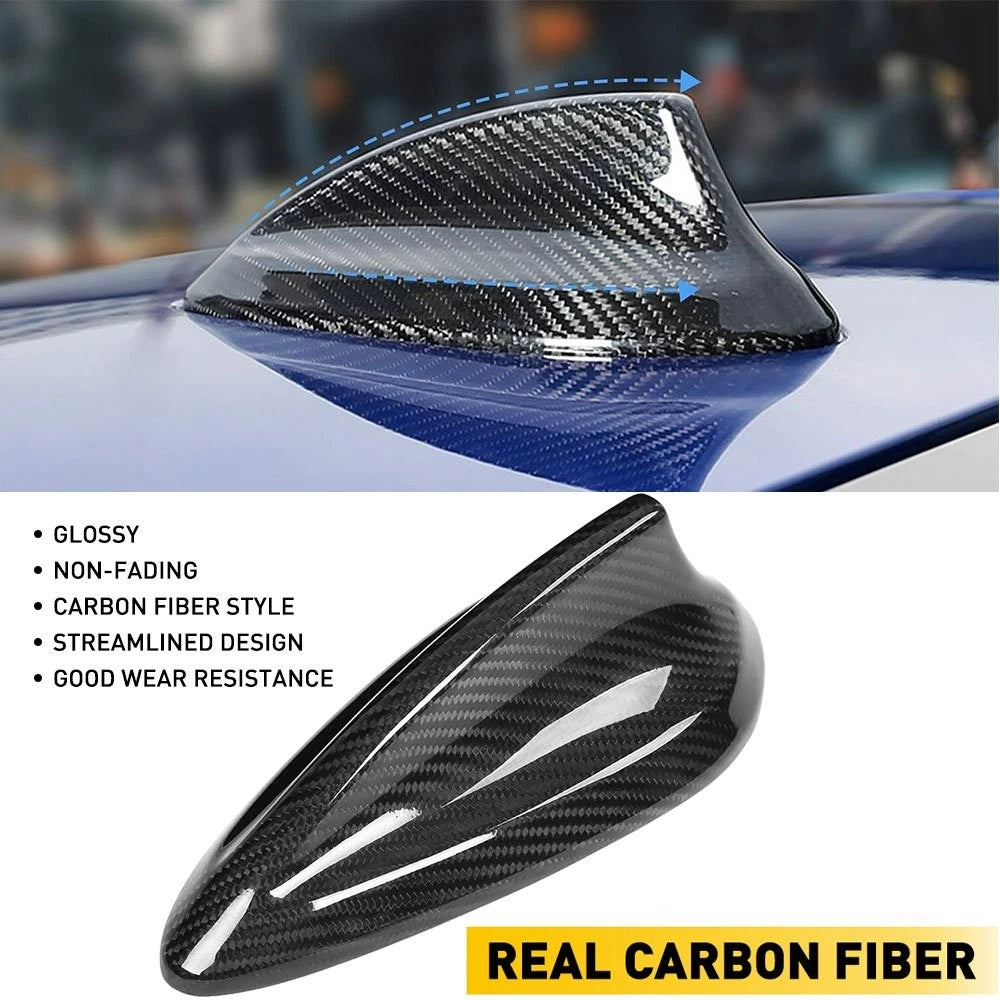Set of 2 Shark Fin Antenna Cover Caps for BMW F30 F22 F32 F36 F80 M3