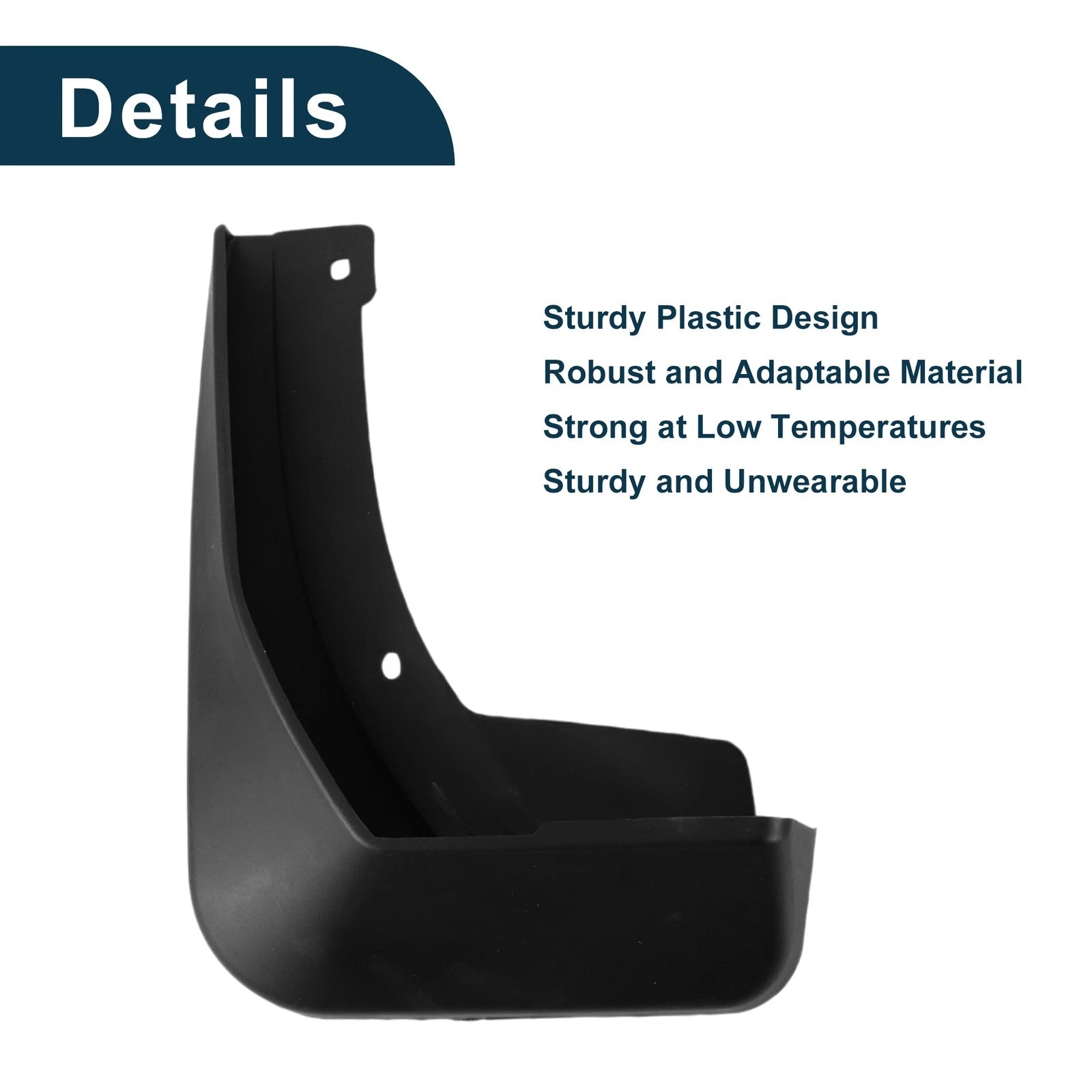 Set of 4 Mud Flaps Splash Guards for Volkswagen Touran L (2016–2019)