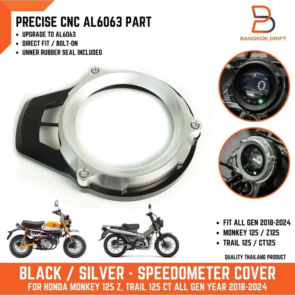 Aluminium Speedometer Cover for Honda Monkey Z125 CT125 (2018-2023)