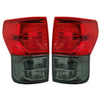 Red Smoke Tail Light Assembly for Toyota Tundra (2007-2013) Pair