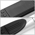 Chrome 3"OD Step Nerf Bar Running Board for Silverado Sierra (1999–2011)