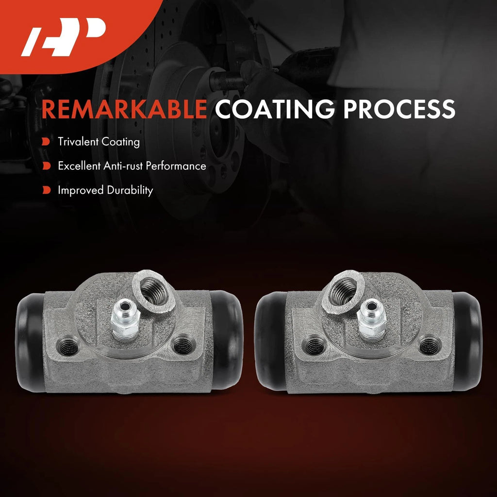 2X Rear Drum Brake Wheel Cylinders for Ford F-250 (1995–1998)