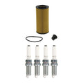 Wix Engine Oil Filter & NGK Spark Plugs Set for Audi A3 A4 A6 TT Quattro Golf S3 Q7