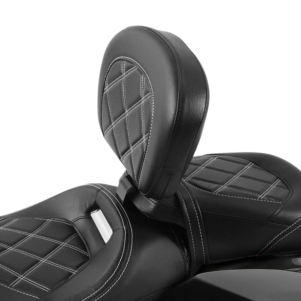Driver Backrest Pad for Harley Touring Street Glide Road King (2009-2023)