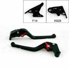 Long Brake Clutch Levers for Kawasaki ZX6R/ZX636R/ZX6RR (2000–2004)