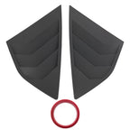 ABS Painted Louvers for Ford Focus MK3 Hatchback (2012–2018) Black