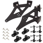 Set of 2 CNC Rear Wing Spoiler Mount Brackets for Universal Cars