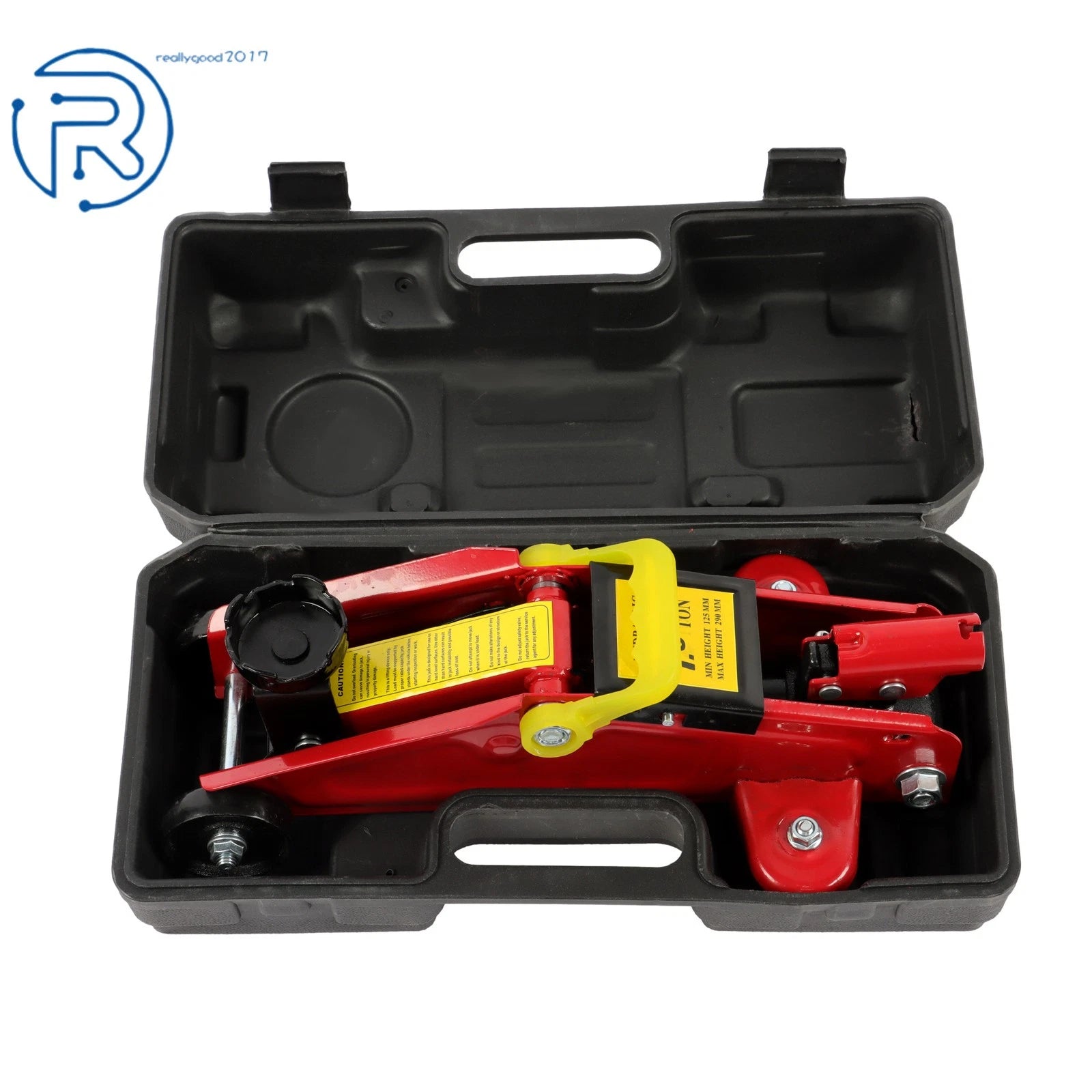 1.5 Ton Hydraulic Trolley Floor Jack with Storage Case