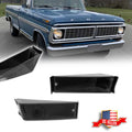 Pair Smoke Front Turn Signal Light Lenses for Ford F100 F250 F350 (1970–1972)