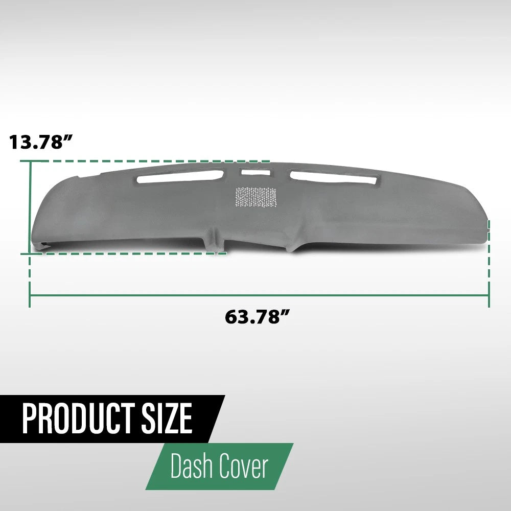 TPE Dashboard Cover for Ford F100 F150 F250 F350 Bronco (1980–1986)