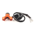Engine Stop Start Kill Switch Button for Dirt Bike Quad (Universal) - Orange