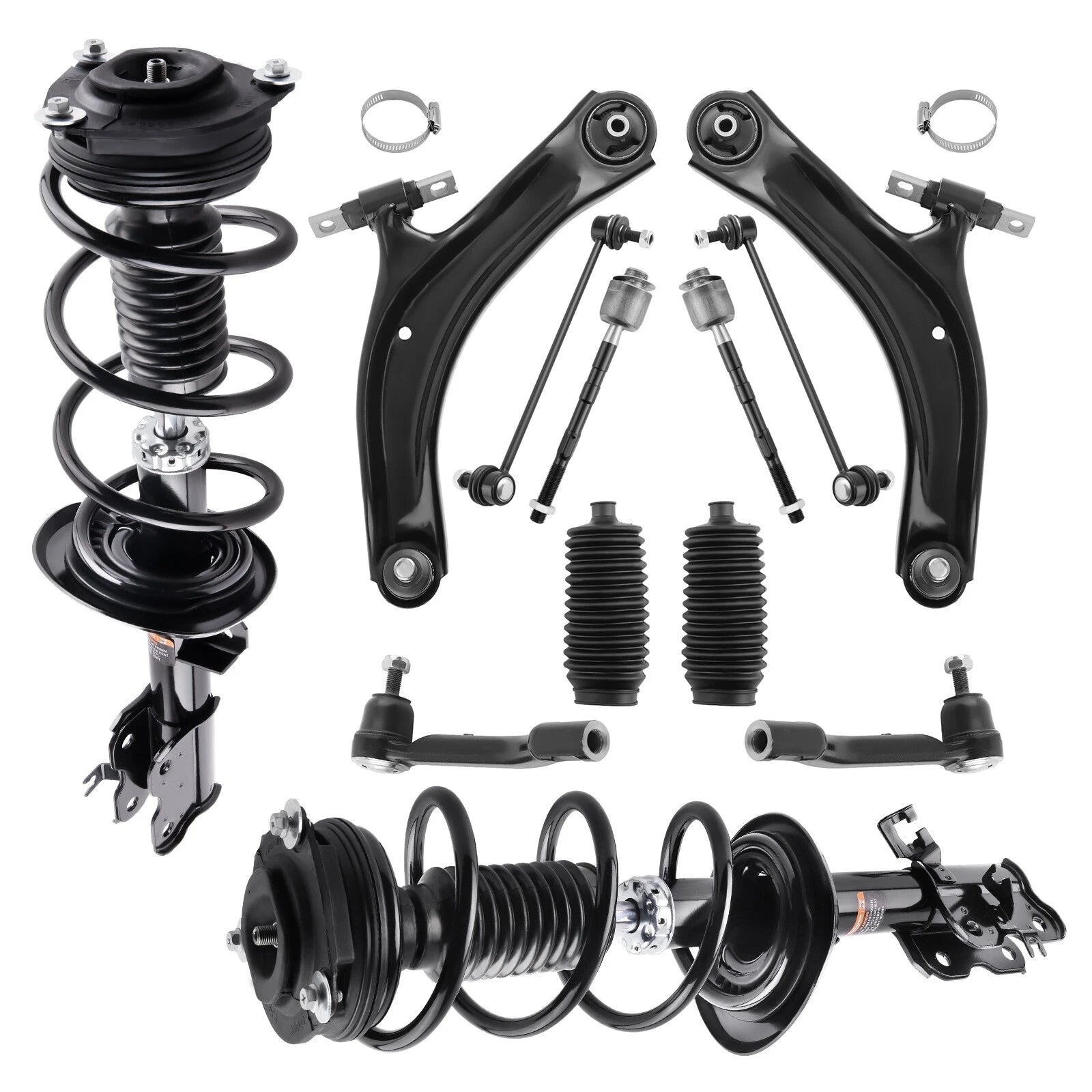 Suspension Kit Front Strut w/ Control Arms for Nissan Rogue Select (2012–2015) AWD