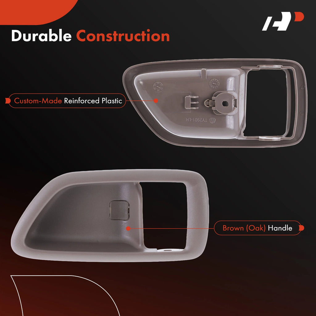 Left Brown Interior Door Handle for Toyota Tundra (2004-2006)