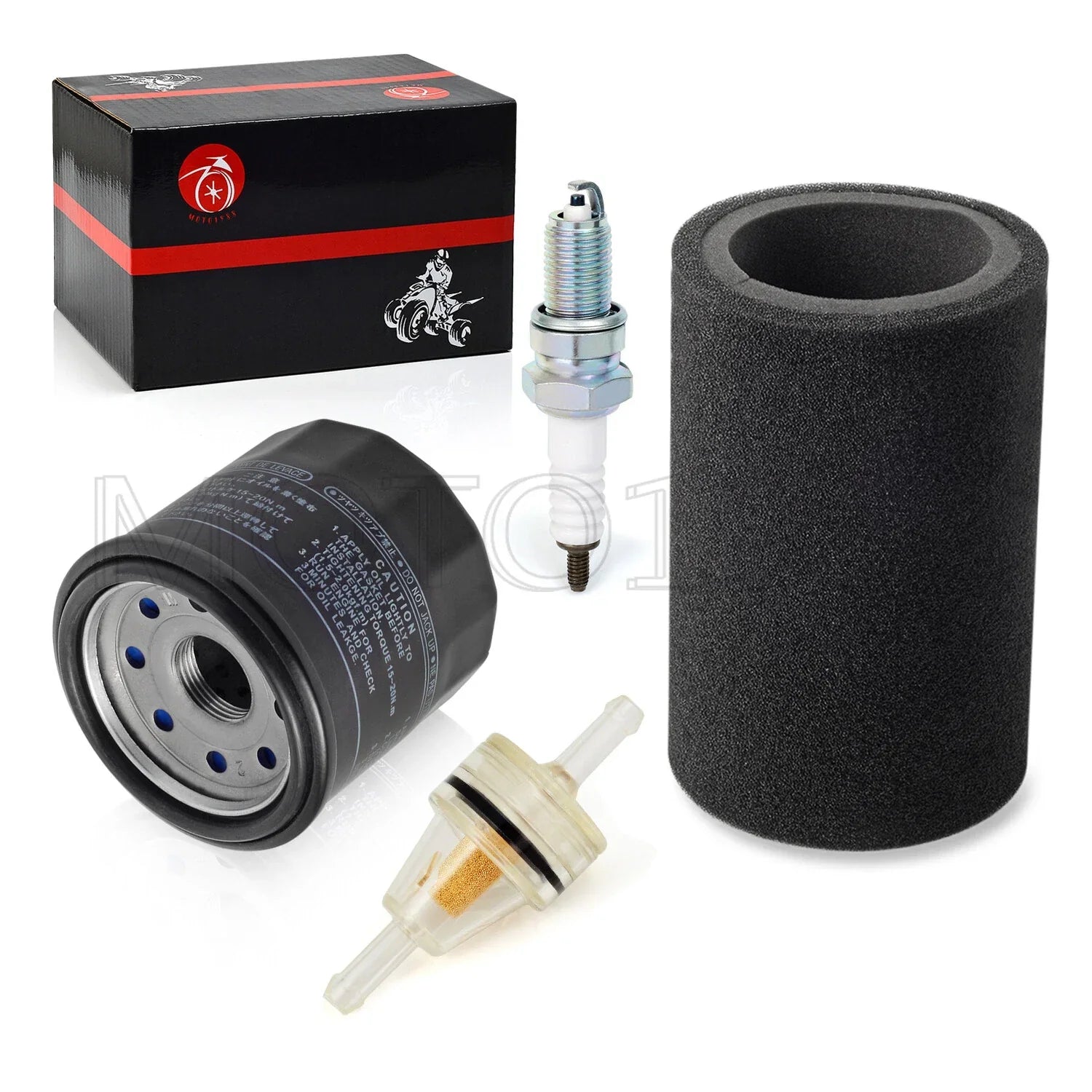 3x Air Filter/Oil/Fuel Filter for Yamaha Kodiak 450 YFM450F (2005–2006)