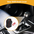 1 Pc Gear Shift Knob Cover for Nissan Altima (2019–2024) Pebbled Black Red