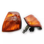 Pair Amber Front Corner Parking Signal Lights for Mercedes C-Class W202 (1994–2000)