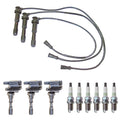 Set of 3 Ignition Coil Wires & 6 NGK Platinum Spark Plugs for Sedona (2002–2006)
