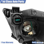 Front Left Headlight with Chrome Bezel for Kia Optima 2009-2010