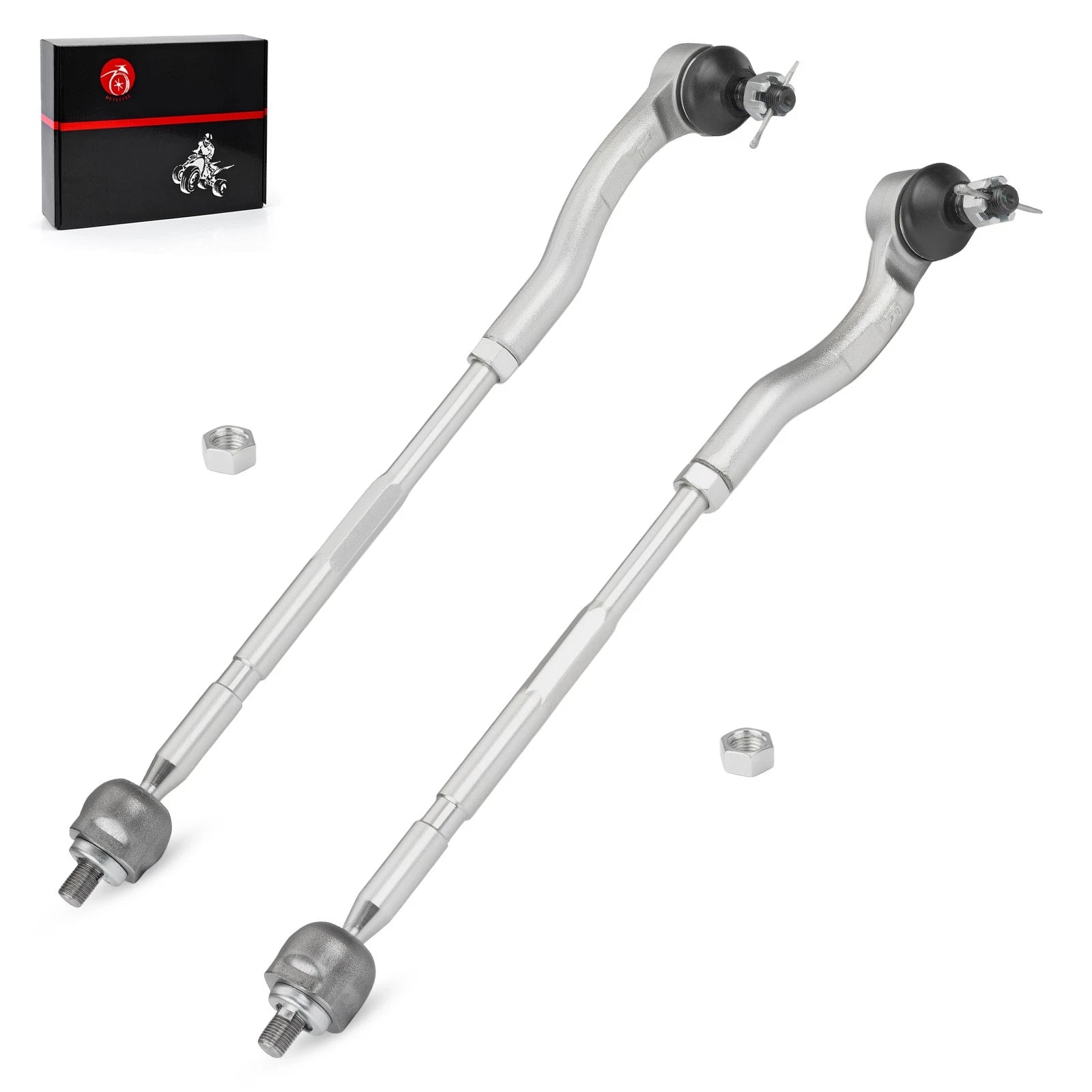 Set of 2 Tie Rods with Ends for Honda Pioneer 1000-5 SXS1000M5 (2016–2021)