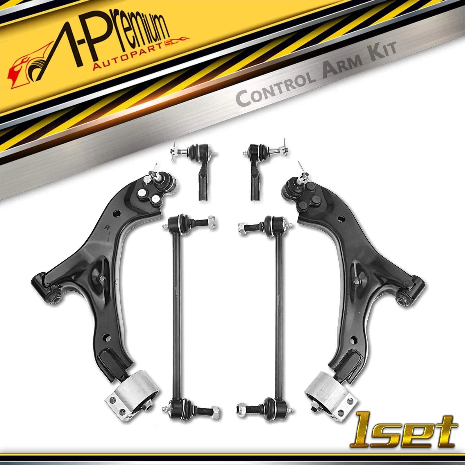 6x Front Lower Control Arm Sway Bar Link for Chevrolet Equinox (2005â2019)