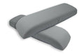 Fleece Console Lid Armrest Cover for Infiniti FX35 (2003–2005) Gray