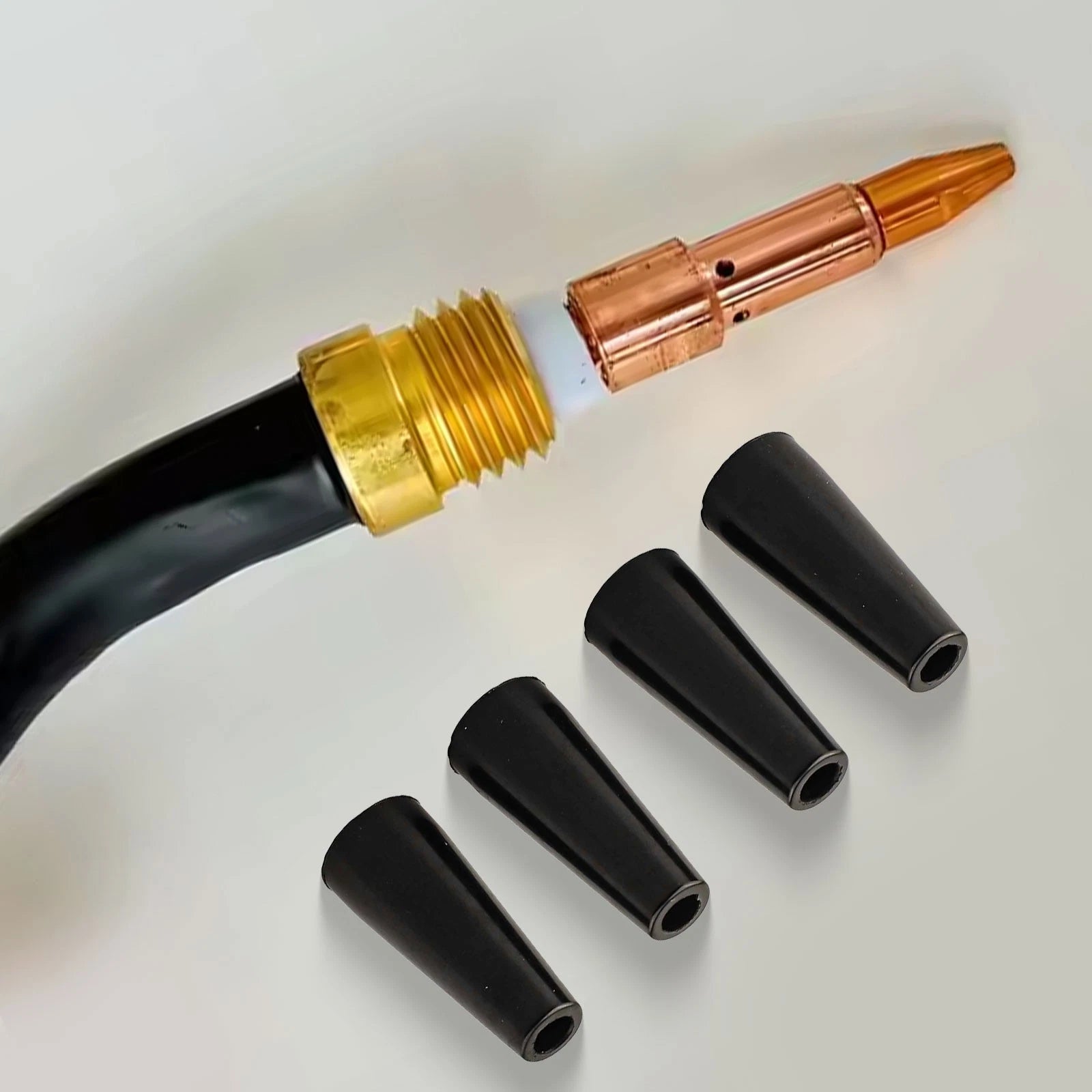 Gasless Welding Nozzles for 15AK and 14AK Torches (Compatible)