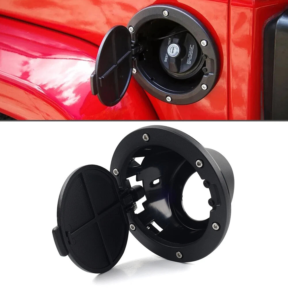Fuel Tank Door Cover for Jeep Wrangler JK (2007–2018)